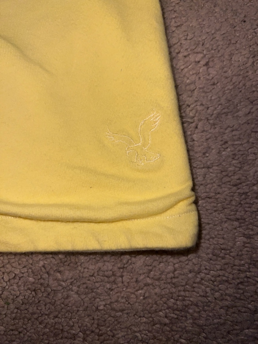 American Eagle Yellow strapless top - Picture 7 of 10